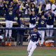 Illustration for article titled Brewers Reliever Brandon Woodruff Bonked A Huge Dinger Off Clayton Kershaw